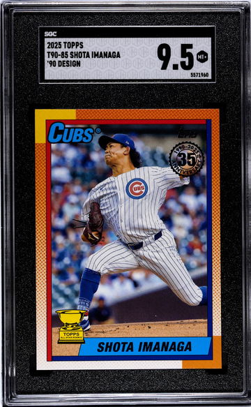2025 Topps #T90-85 Shota Imanaga 90 Design SGC 9.5