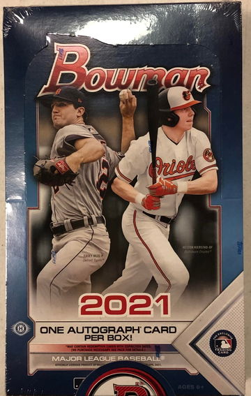 2021 BOWMAN BASEBALL FACT0RY SEALED HOBBY BOX (SHIPS 4/28) - SUPPORT YOUR LCS!