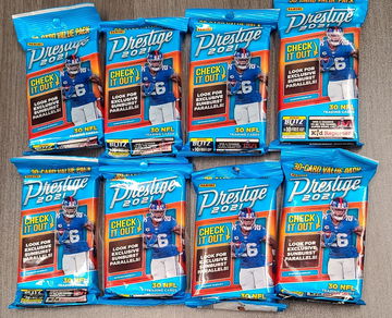 2021 Prestige Fat Packs - Lot of 8 Packs