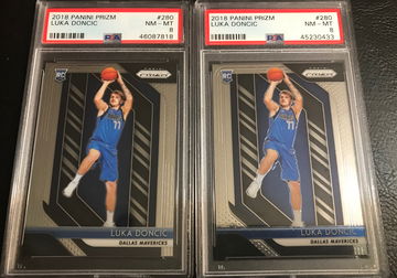 Luka Doncic PSA 8 PRIZM ROOKIE 280