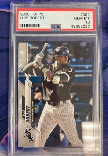 Luis Robert 2020 Topps Rookie PSA 10