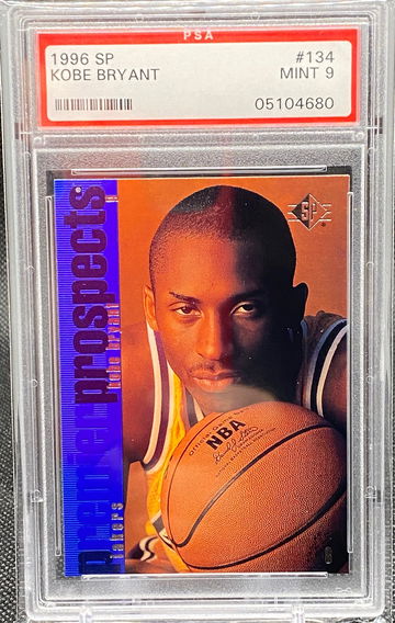 1996 SP Kobe Bryant Rookie PSA 9 #134