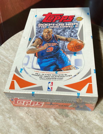 2004-05 Topps NBA Basketball HTA sealed box