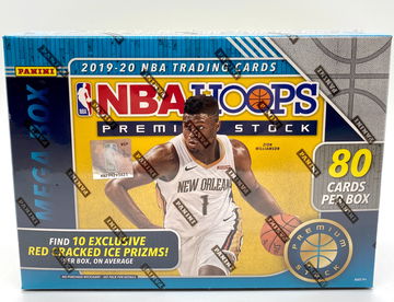 019-2020 PANINI NBA HOOPS PREMIUM STOCK MEGA BOX EXCLUSIVE FACTORY SEALED