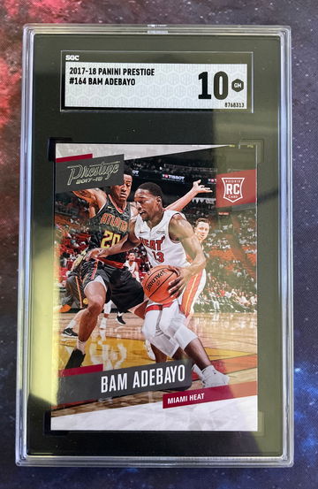 2017-18 Panini Prestige #164 Bam Adebayo SGC10