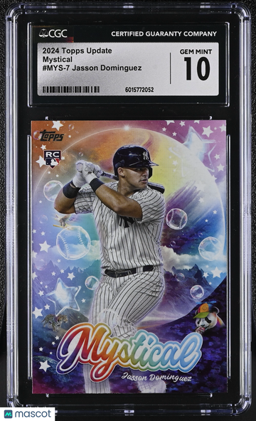 2024 Topps Update Jasson Dominguez #MYS-7 Mystical CGC 10