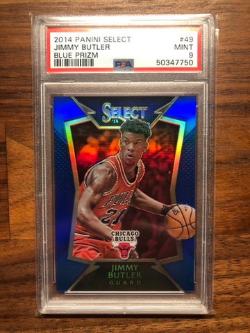 2014 Panini Select Jimmy Butler Blue Prizm PSA