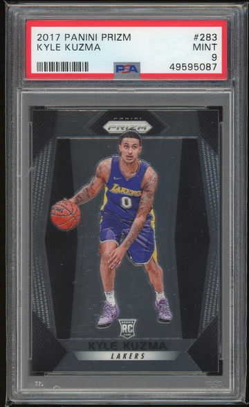 2017 Panini Prizm Kyle Kuzma PSA 9