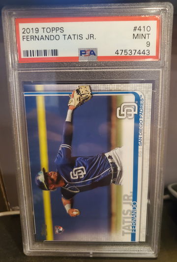 2019 Topps Fernando Tatis PSA 9