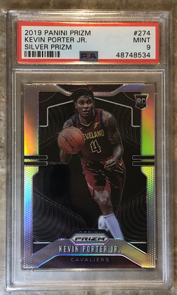 2019 Kevin Porter Jr. Prizm Sliver PSA 9