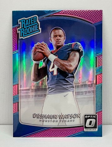 2017 Optic Deshaun Watson Pink Rated Rookie