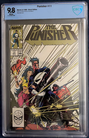 Punisher #11 1988 Direct Edition