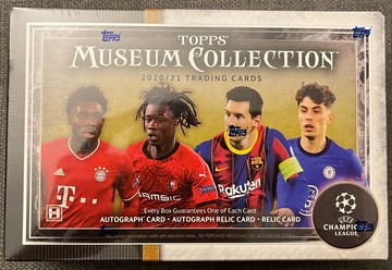 2020-21 Topps Museum Collection Soccer Hobby Box