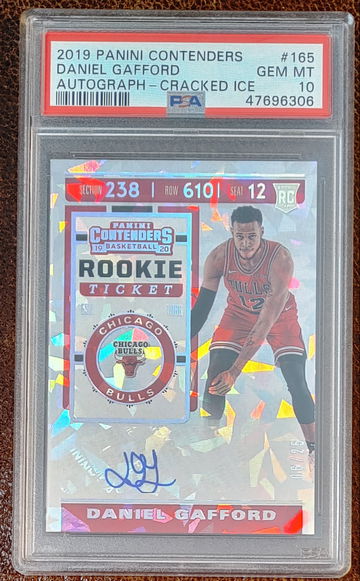 2019 Cont Daniel Gafford Cracked Ice auto