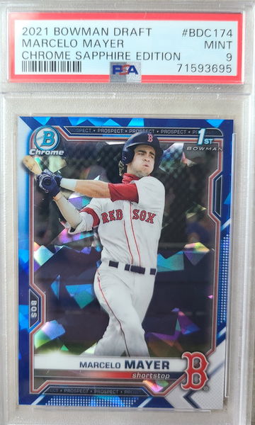 2021 Bowman Draft Marcelo Mayer PSA-9