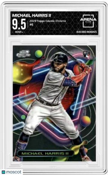 2023 Topps Cosmic Chrome Michael Harris II #5 RC Arena Club 9.5