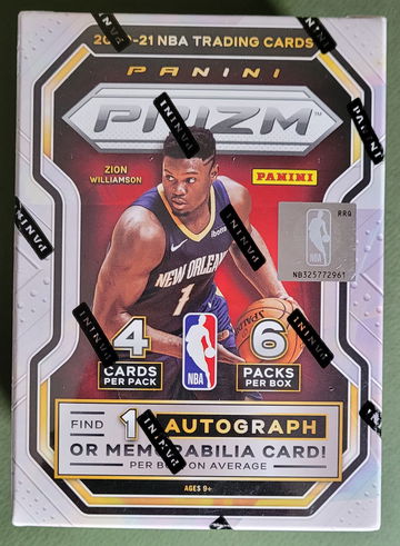 2020-21 Panini Prizm Basketball Sealed Blaster Box