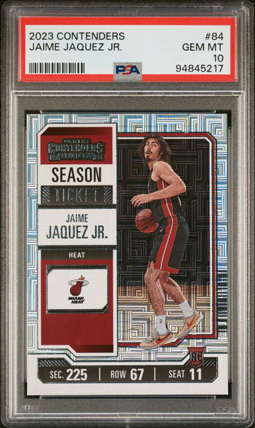 2023 Contenders Jaime Jaquez Jr. #84 RC PSA 10