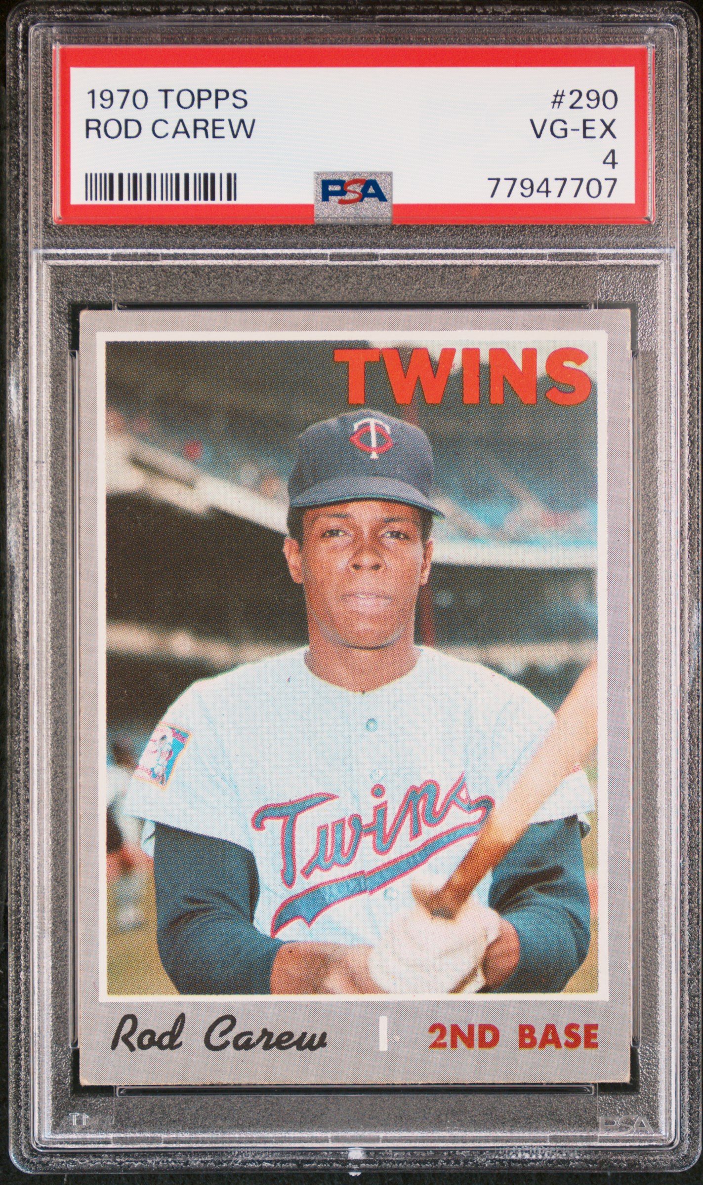 1970 Topps  Rod Carew #290 hof twins PSA 4