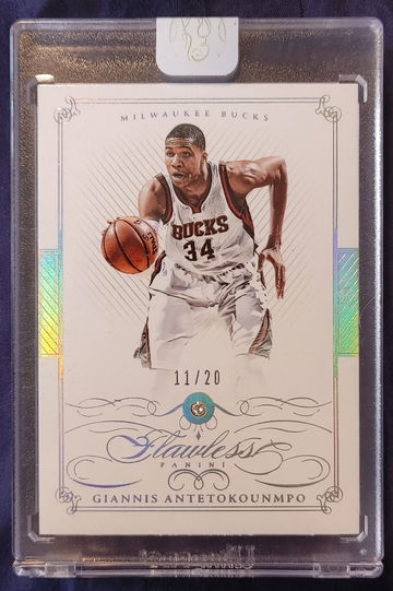 2014-15 (2nd Year) Flawless Diamond Giannis Antetokounmpo 2nd Year! #'d 11/20 