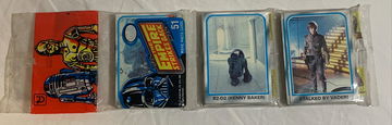 1980 Topps Star Wars The Empire Strikes Back 51 Cards Per Rack Pack