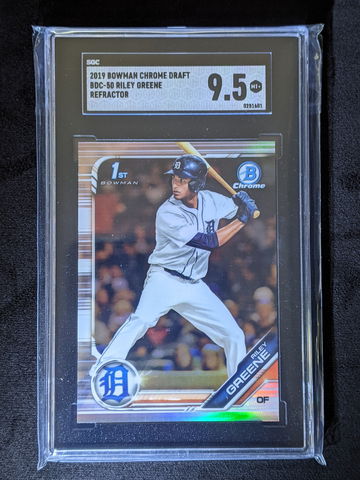 2019 Bowman Chrome Draft Riley Greene Refractor