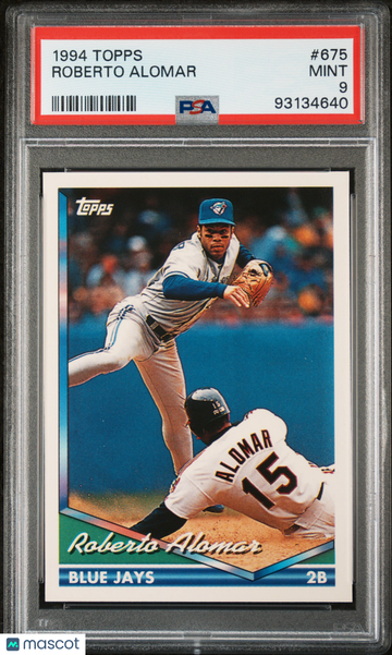 1994 Topps Roberto Alomar #675 PSA 9