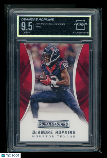 2016 Panini Rookies & Stars DeAndre Hopkins #101 Arena Club 9.5
