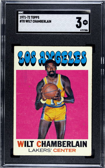 1971-72 Topps #70 Wilt Chamberlain 3