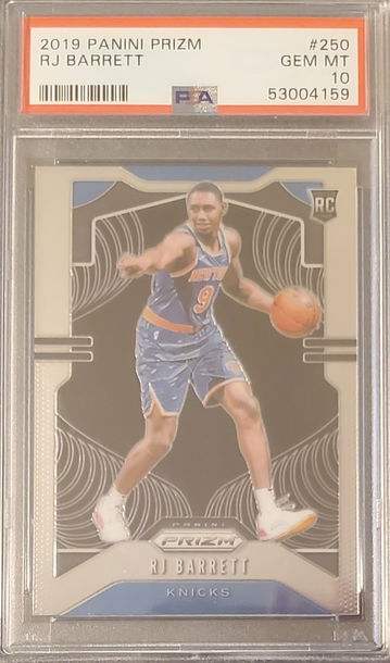 RJ Barrett Prizm PSA 10