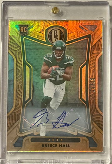 2022 Panini Gold Standard Breece Hall Rookie Auto 25/25!