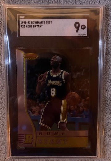 Kobe Bryant 1996 Bowmans Best 