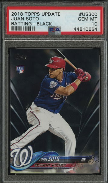 2018 US300 Juan Soto black 38/67