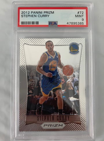 Stephen Curry 2012 Prizm PSA 9