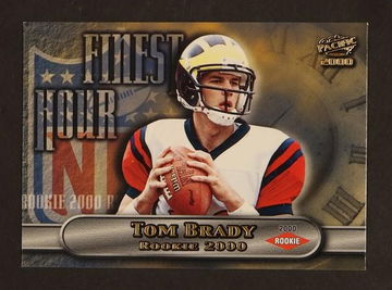 2000 Pacific Crown Royale Tom Brady Finest Hour Rookie