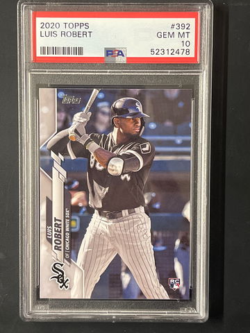 2020 Topps Luis Robert #392 PSA 10