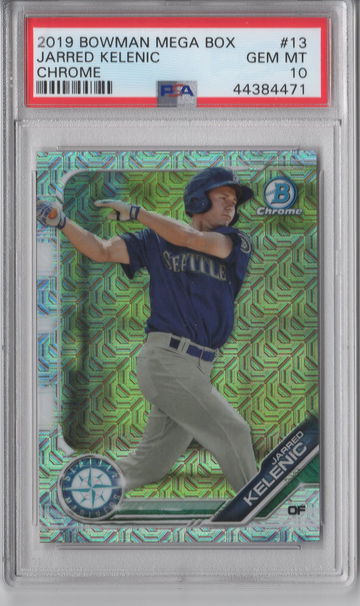 2019 Bowman Chrome Jarred Kelenic Mega Box PSA 10