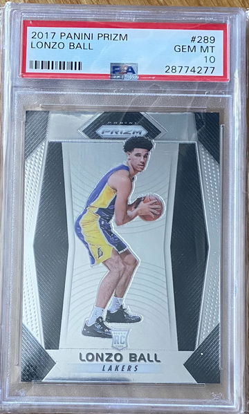 2017 Prizm Lonzo Ball PSA 10