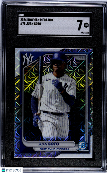 2024 Bowman Mega Box Juan Soto #78 SGC 7