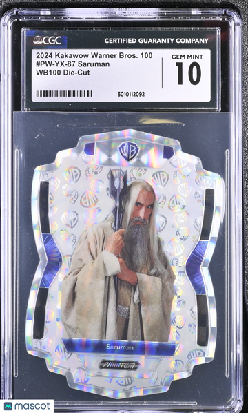 2024 Kakawow Warner Bros. 100 Saruman #PW-YX-87 WB100 Die-Cut CGC 10