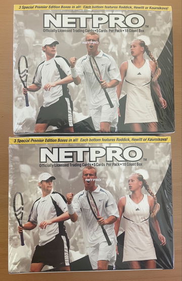 (2) LOT 2003 Netpro Premier Hobby Box