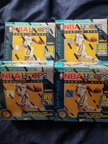 2019 HOOPS PREMUIM.  4 MEGA BOXES 