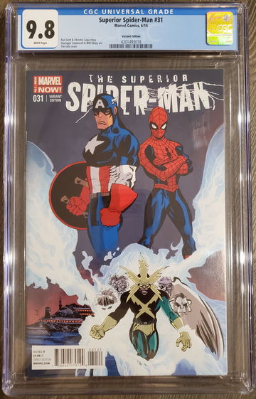 Superior Spider-Man #31 Sale 1:20 Variant Cover (Amazing #731) - CGC 9.8 - VHTF!