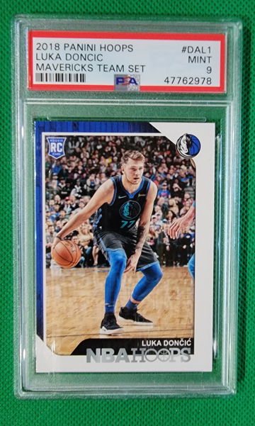 2018 HOOPS SGA LUKA DONCIC DAL 1 PSA 9