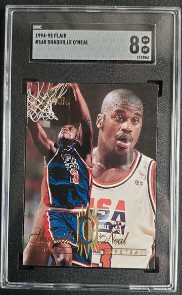 1994-95 Flair SHAQUILLE O'NEAL #168 SGC 8