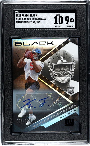 2022 Black #144 Kayvon Thibodeaux /199 SGC 10
