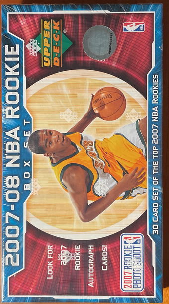 2007-08 Upper Deck NBA Rookie Box Set Factory Sealed Durant Rookie RC