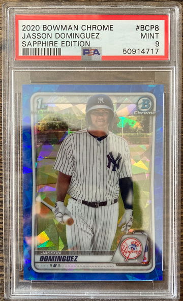 2020 Bowman Chrome Sapphire Jasson Dominguez