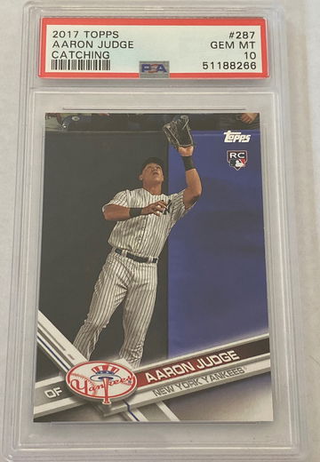 Aaron Judge Catching Rookie