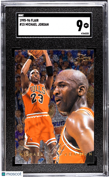 1995 Flair Michael Jordan #15 SGC 9